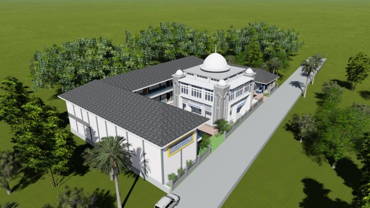 ponpes bantul 3d render-01